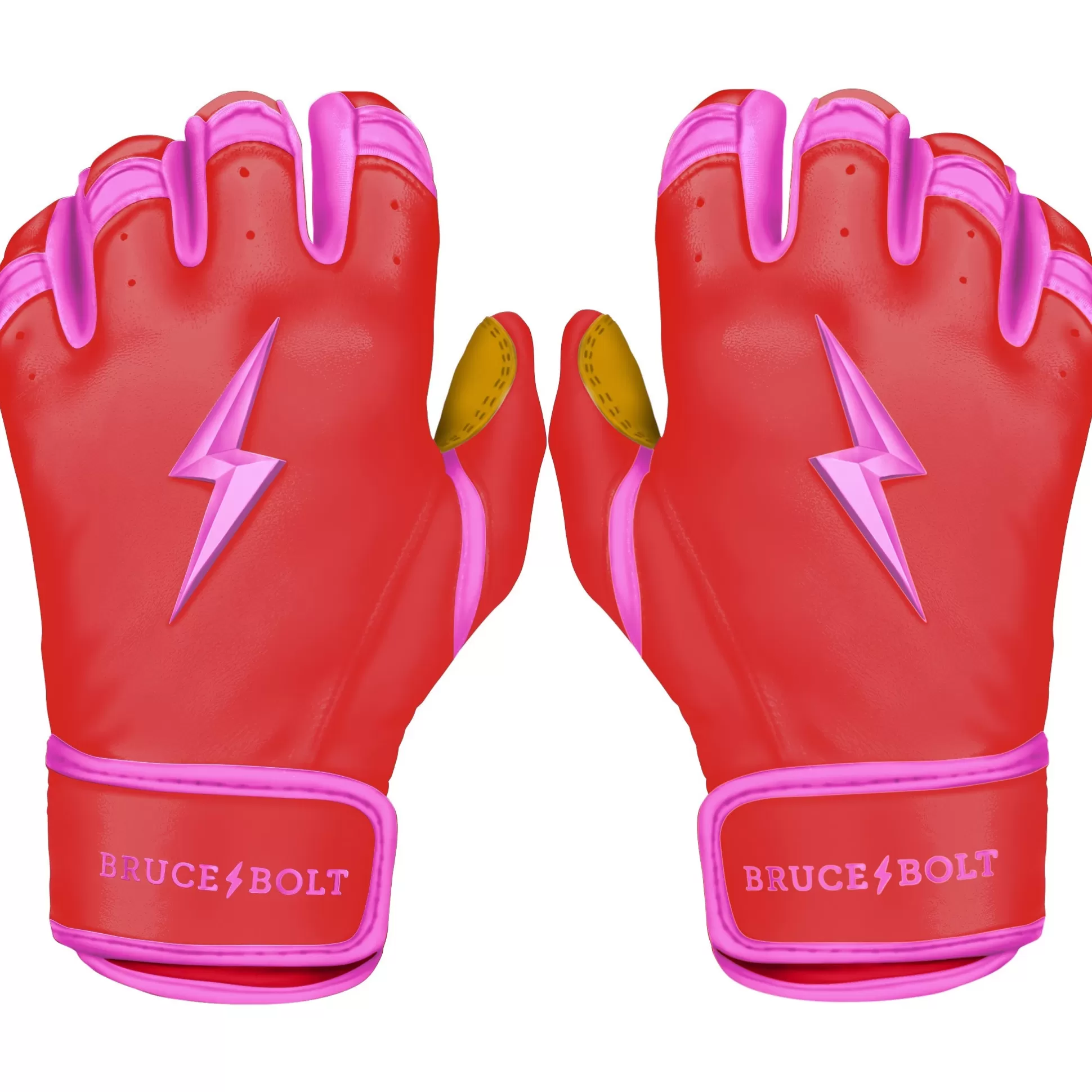 BRUCE BOLT Batting Gloves | Bader Series Short Cuff Batting Gloves