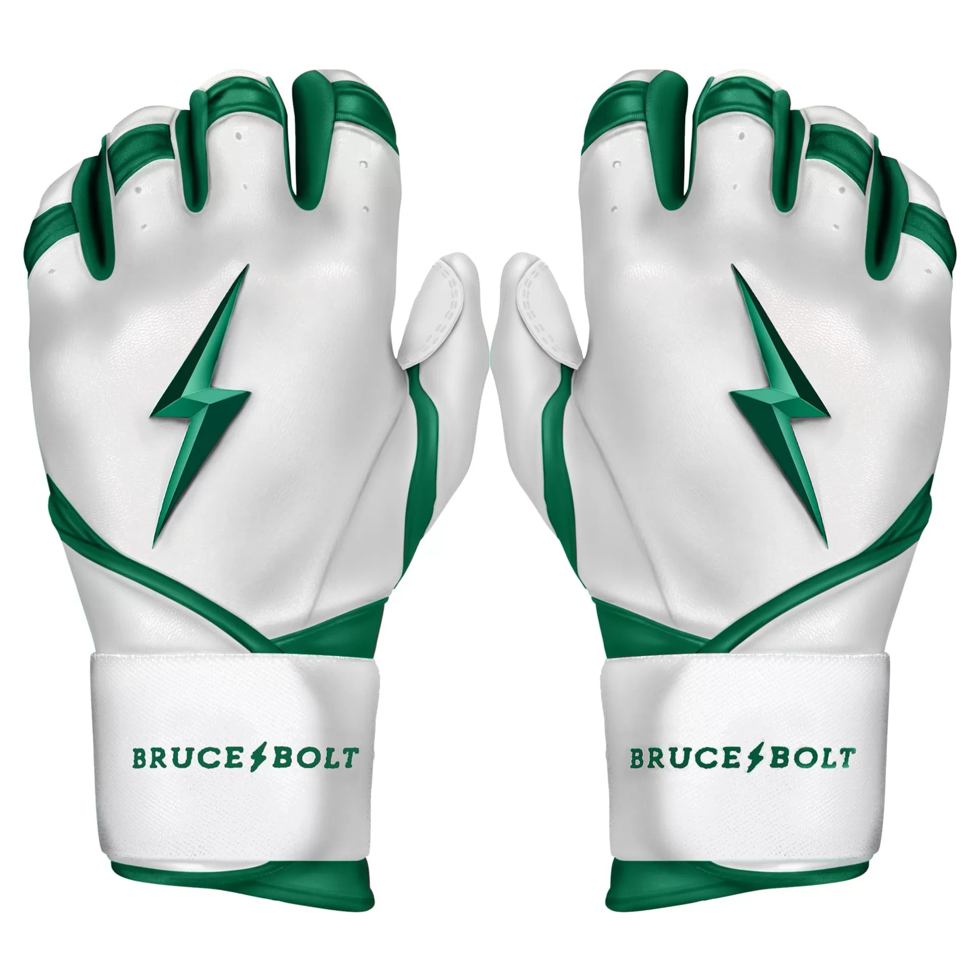 BRUCE BOLT Batting Gloves | Chrome Series Long Cuff Batting Gloves