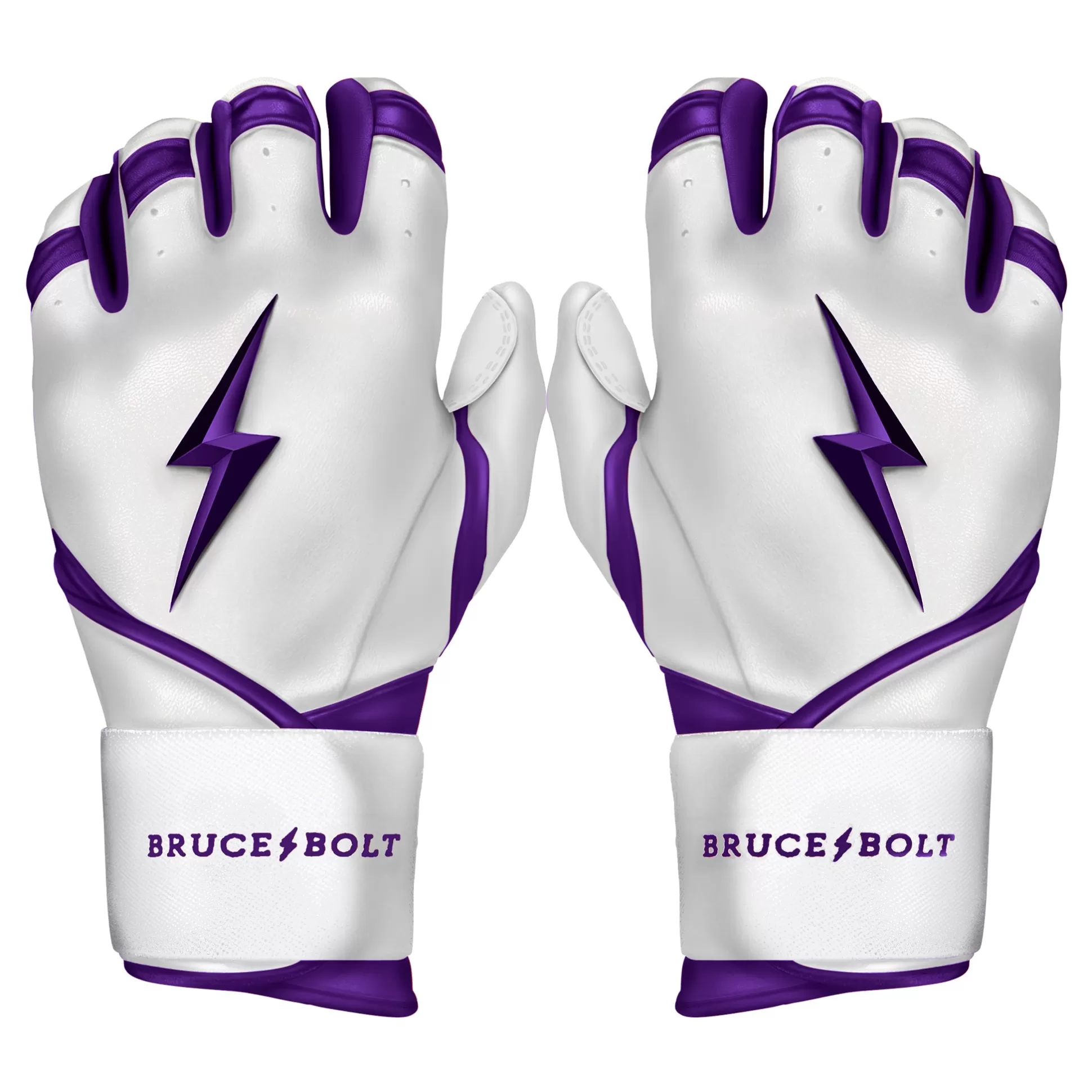 BRUCE BOLT Chrome Series | Chrome Series Long Cuff Batting Gloves