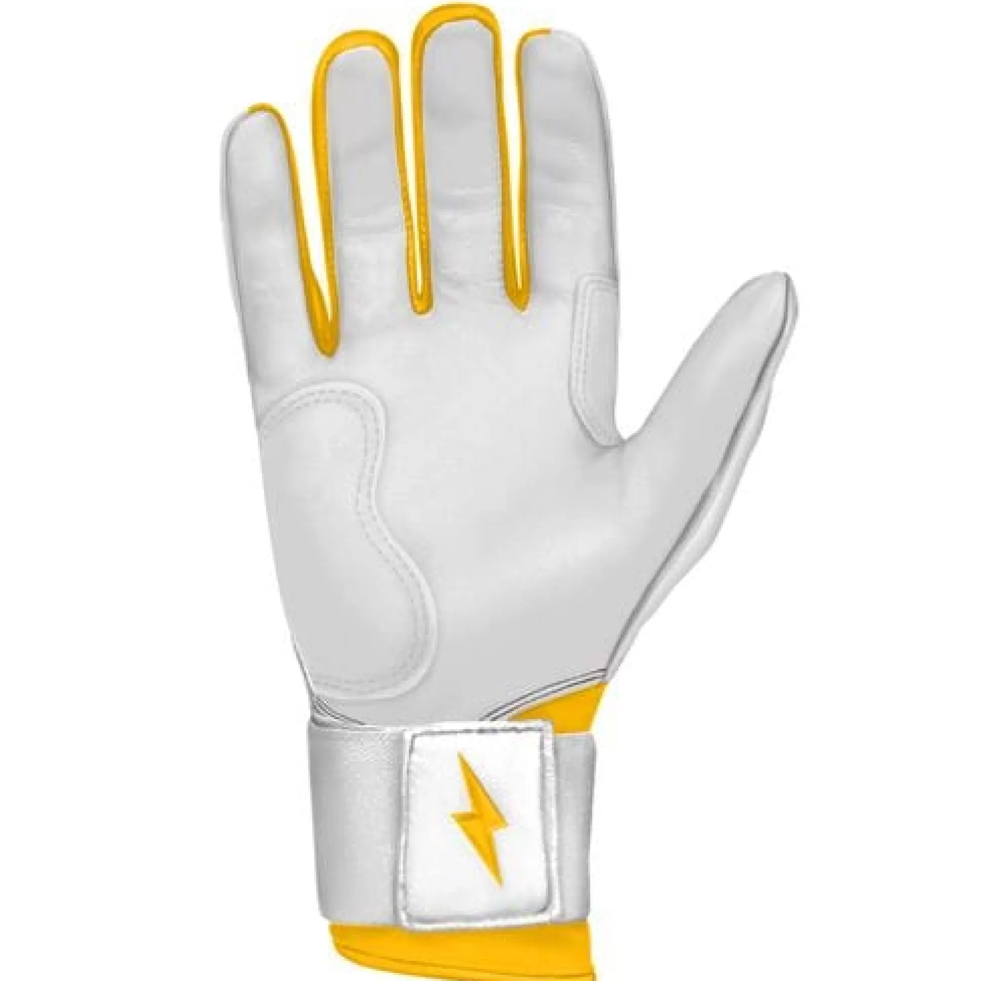 BRUCE BOLT Batting Gloves | Chrome Series Long Cuff Batting Gloves