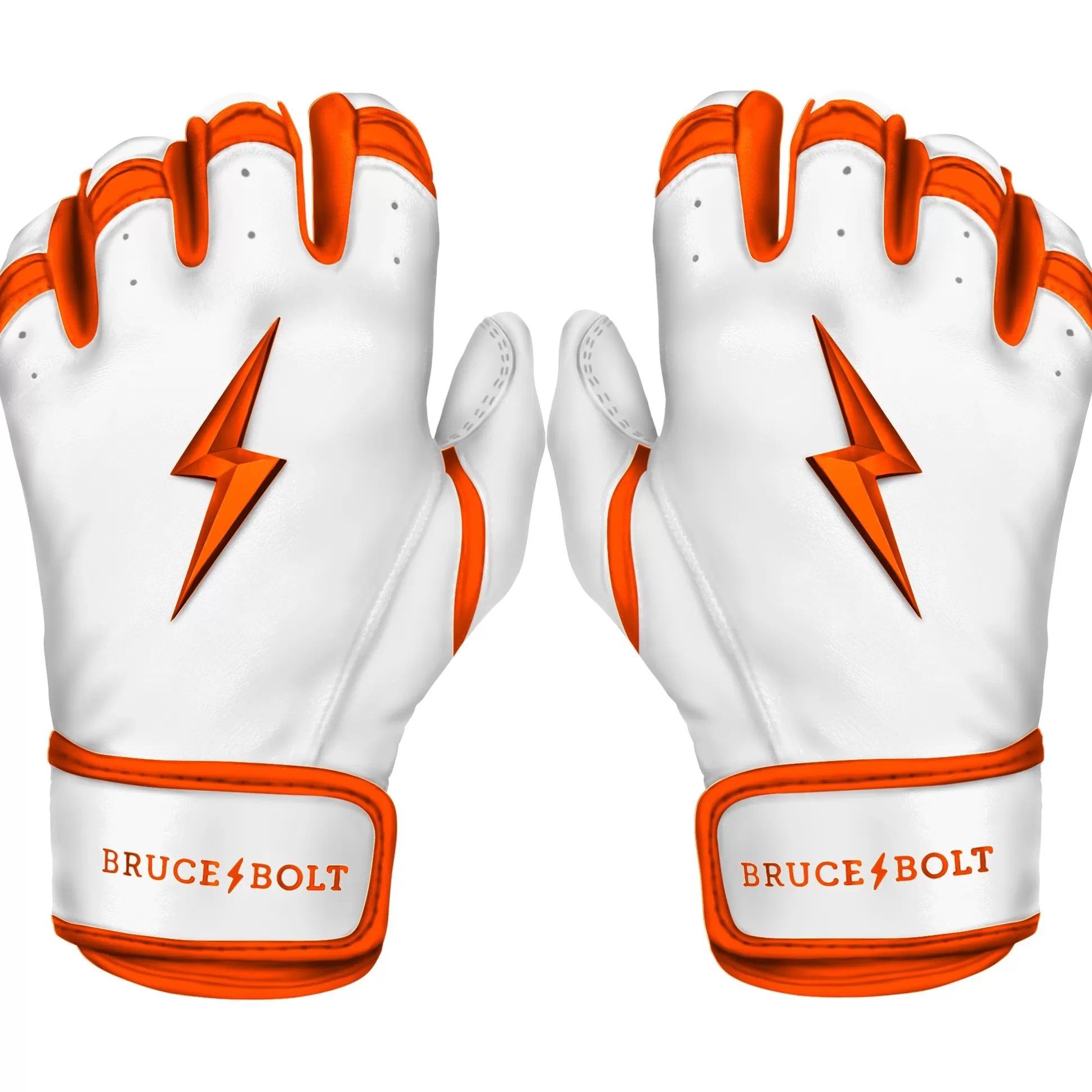 BRUCE BOLT Batting Gloves | Chrome Series Short Cuff Batting Gloves