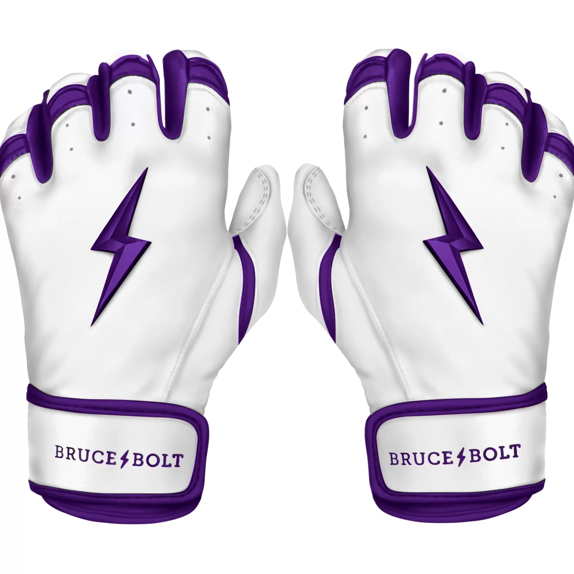 BRUCE BOLT Batting Gloves | Chrome Series Short Cuff Batting Gloves