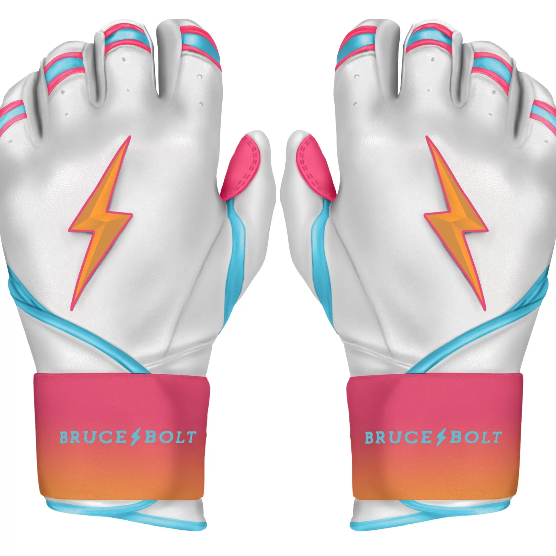 BRUCE BOLT Batting Gloves | Creator Series Long Cuff Batting Gloves