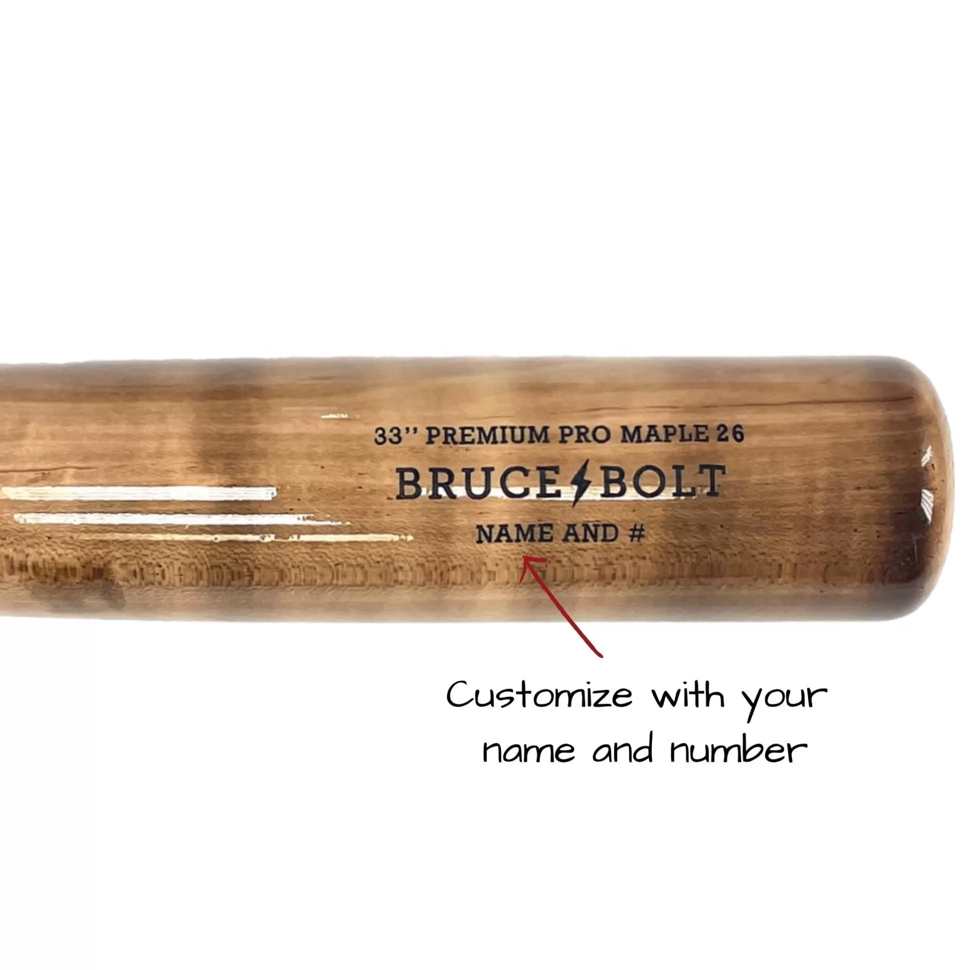 BRUCE BOLT Custom Wood Bats | Customwood Bat