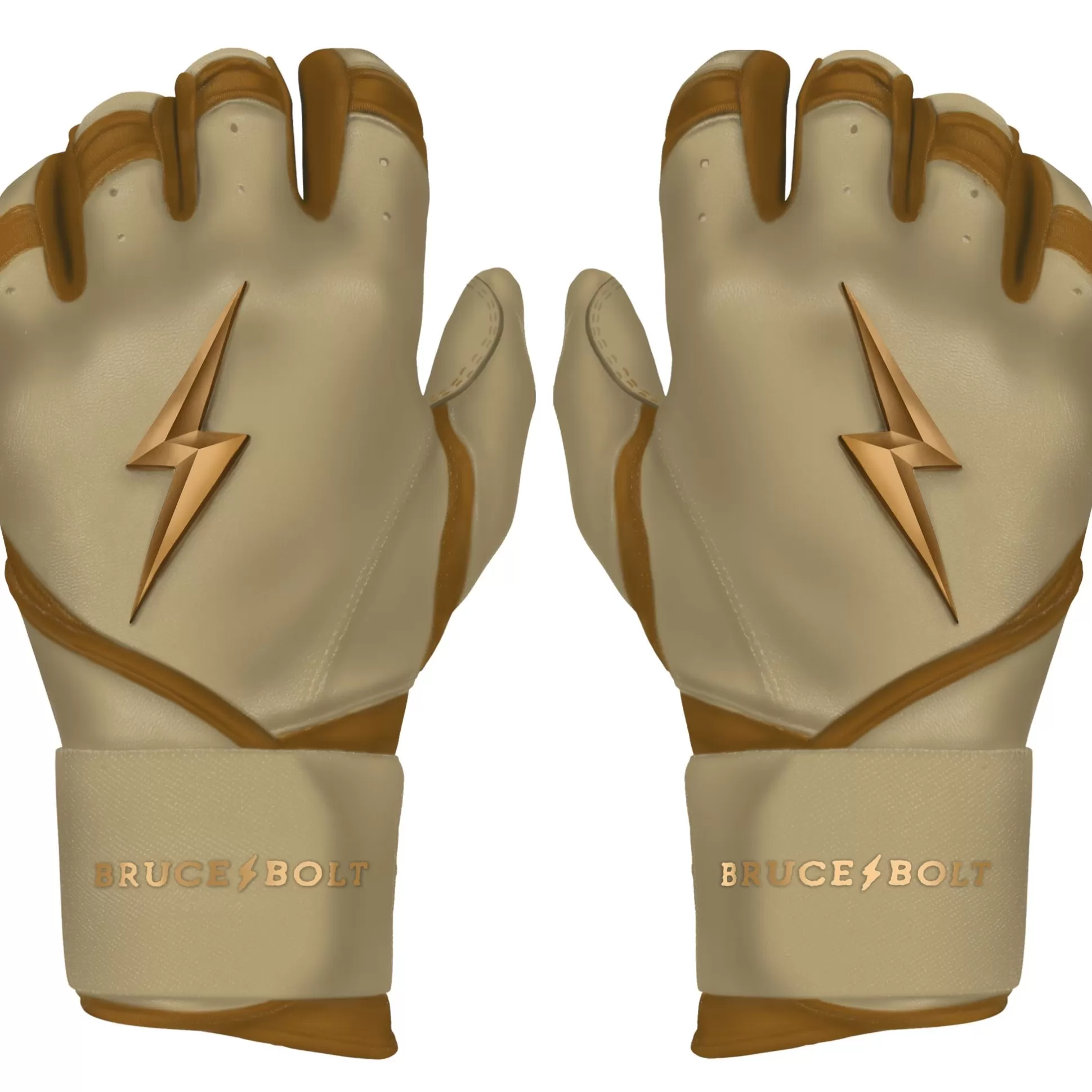 BRUCE BOLT Gold Series | Gold Series Long Cuff Batting Gloves