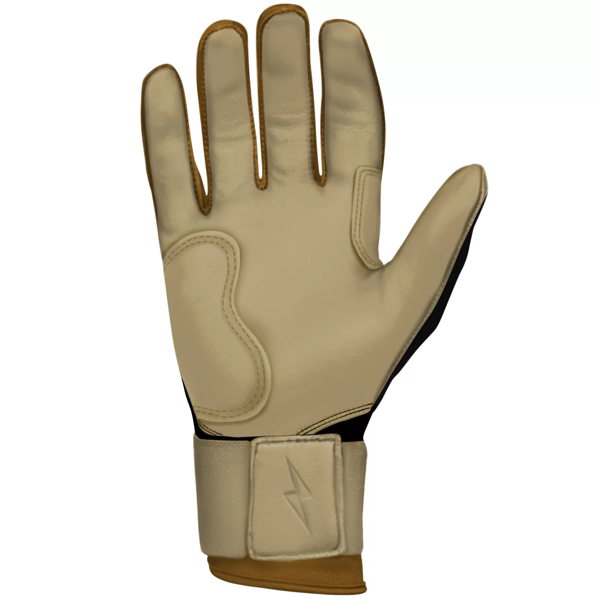 BRUCE BOLT Batting Gloves | Gold Series Long Cuff Batting Gloves