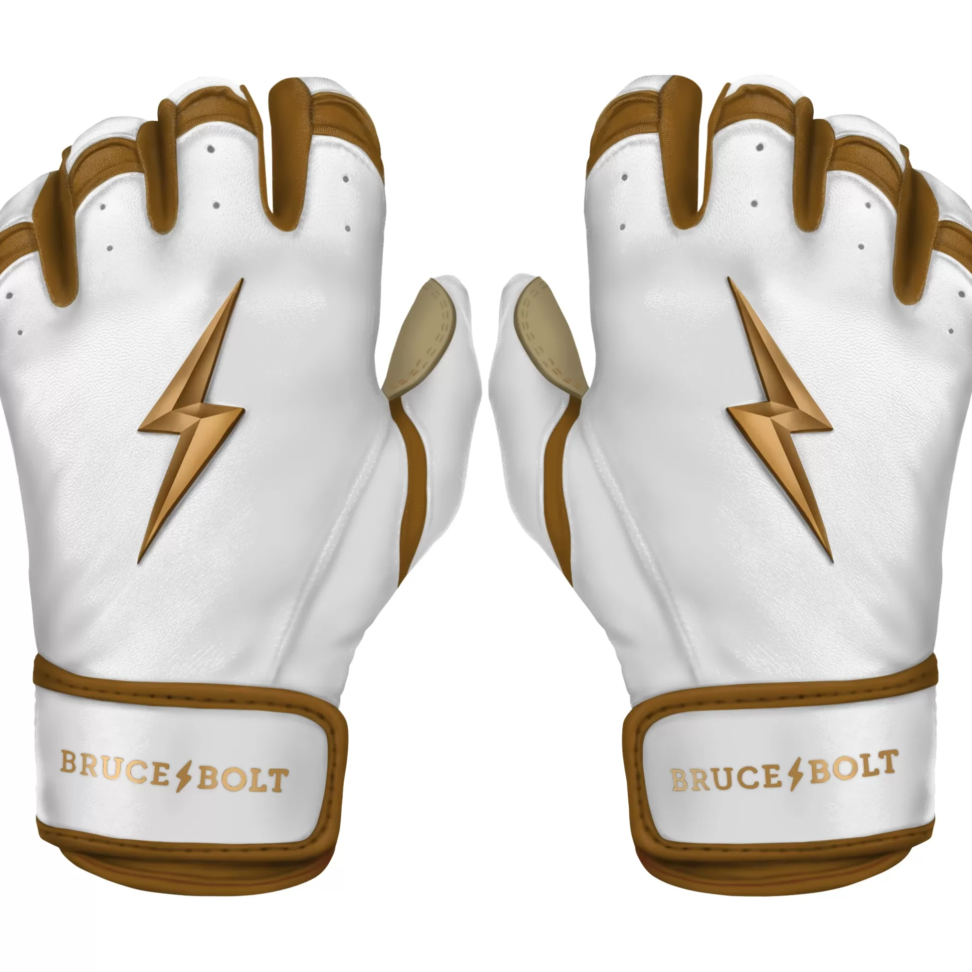 BRUCE BOLT Batting Gloves | Gold Series Short Cuff Batting Gloves