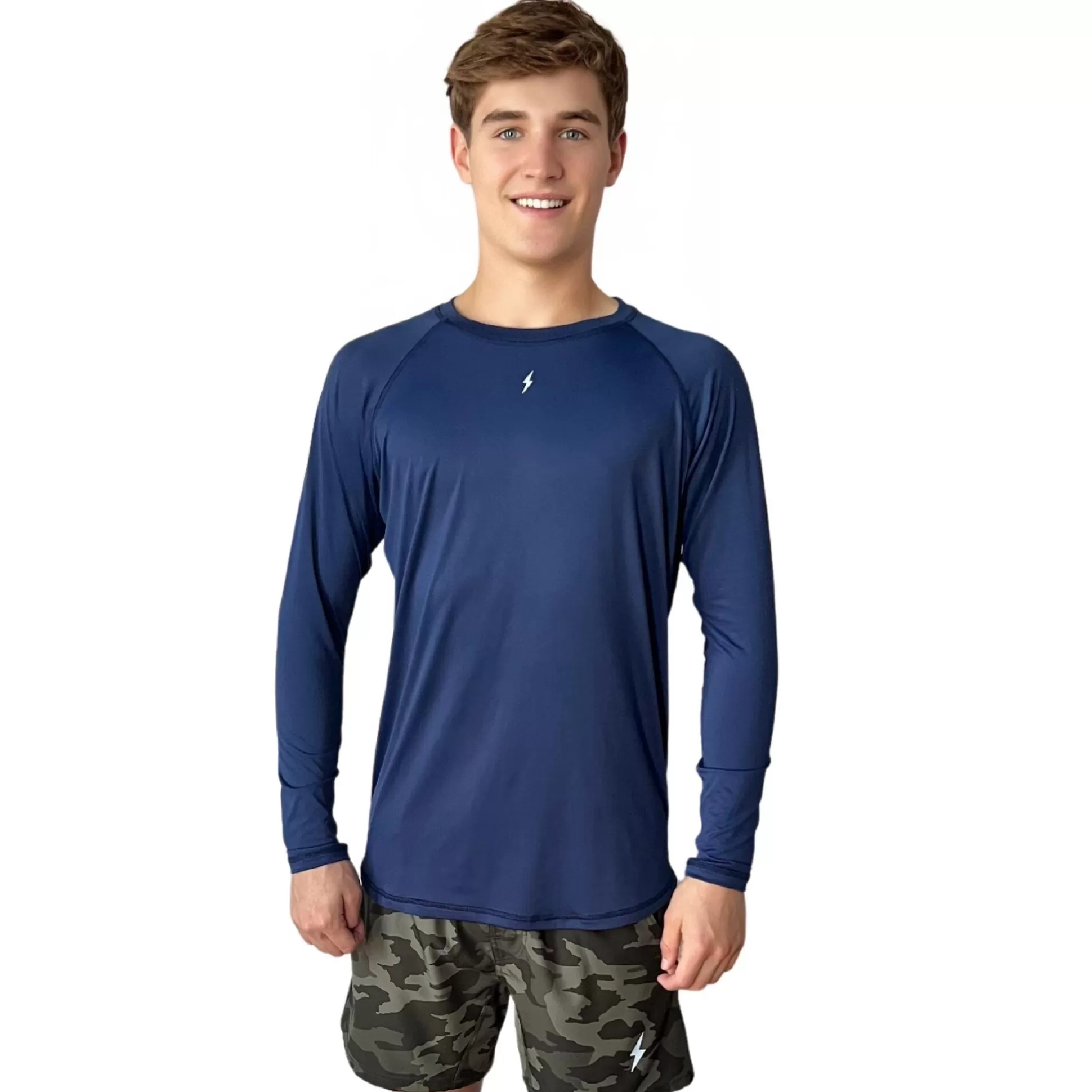 BRUCE BOLT Performance | Long Sleeve Performance T-Shirt With Reflective Bolt