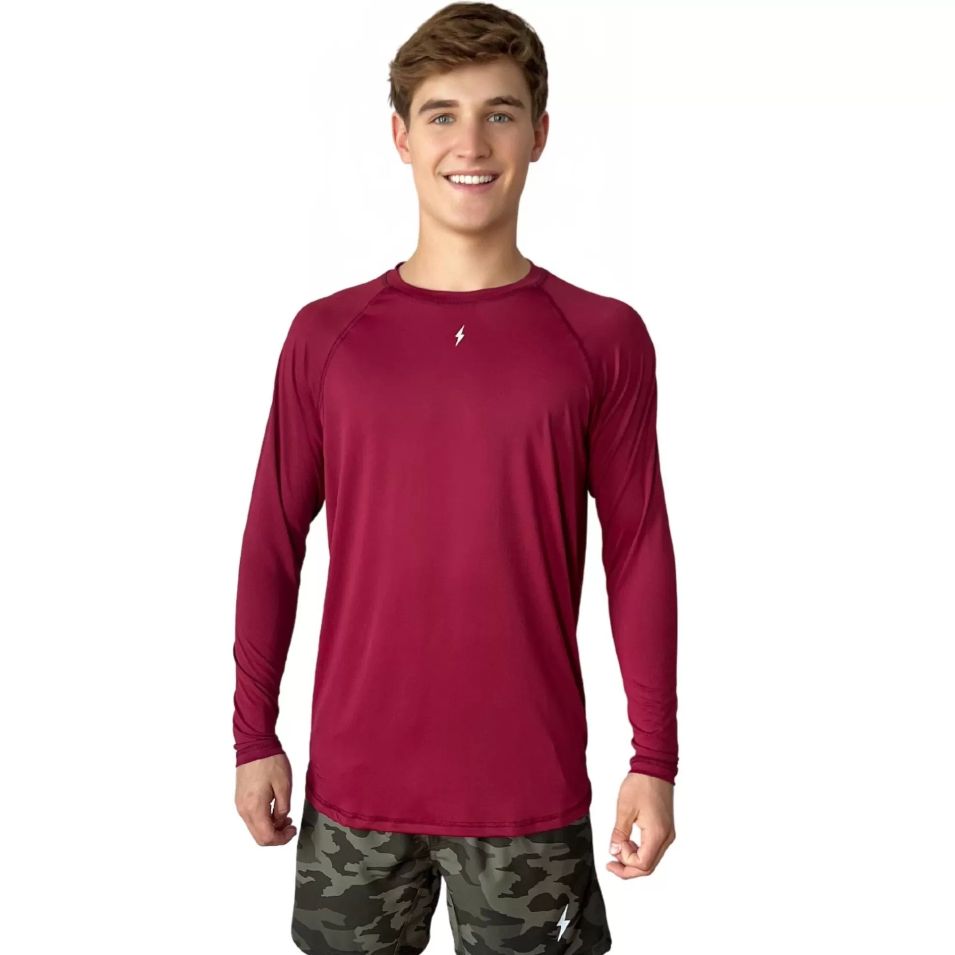 BRUCE BOLT Performance | Long Sleeve Performance T-Shirt With Reflective Bolt