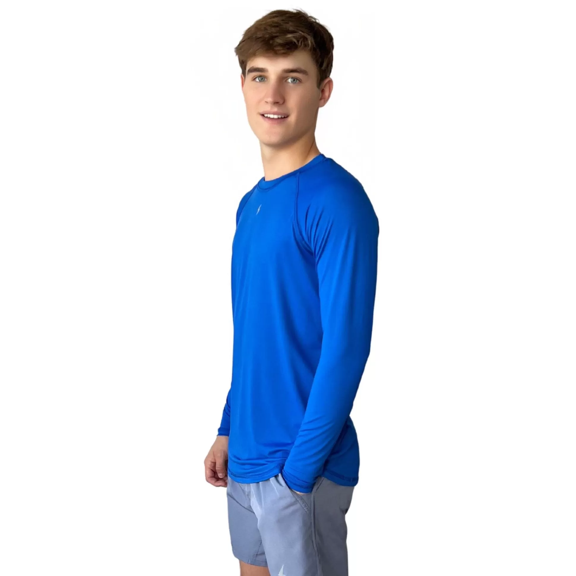 BRUCE BOLT Performance | Long Sleeve Performance T-Shirt With Reflective Bolt