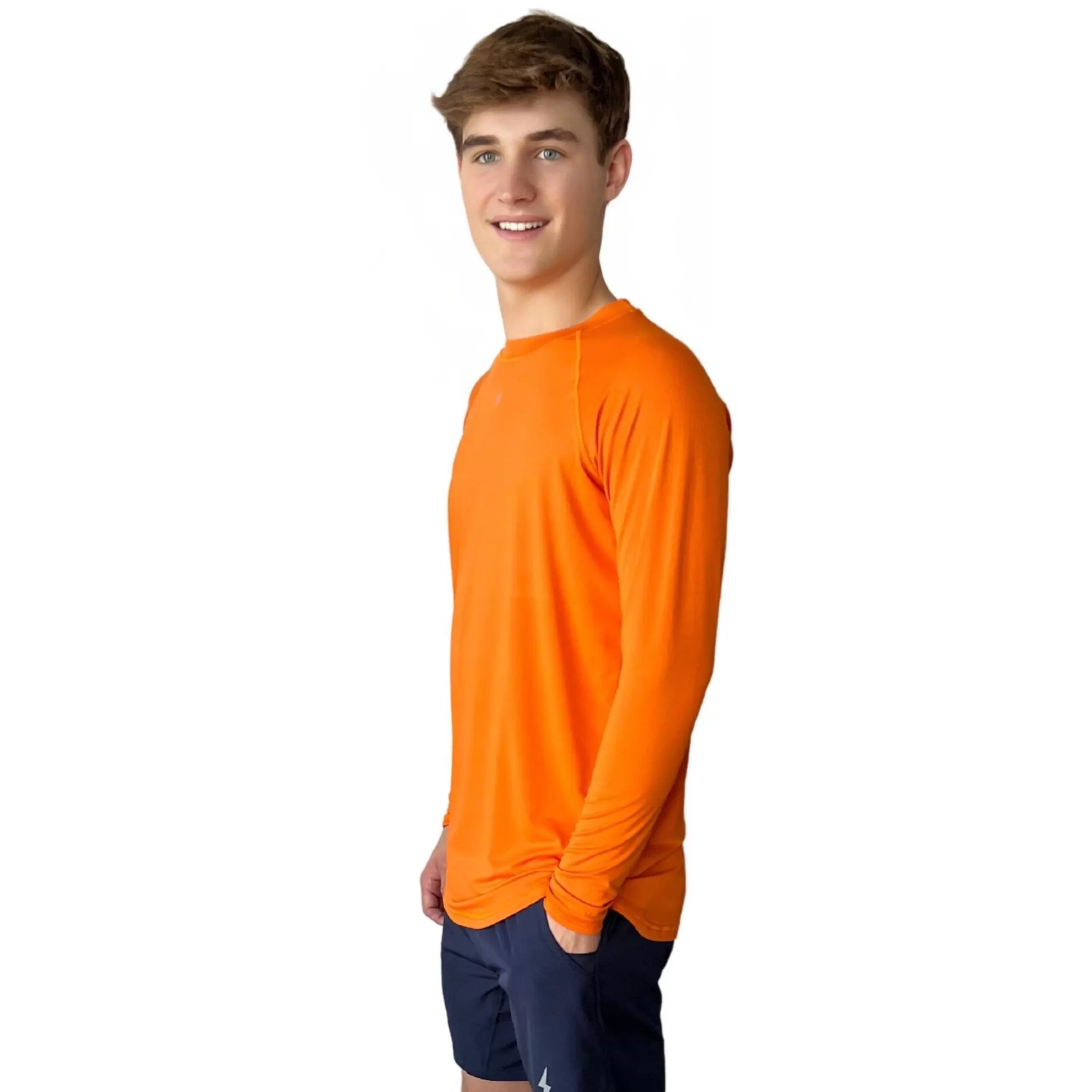 BRUCE BOLT Performance | Long Sleeve Performance T-Shirt With Reflective Bolt