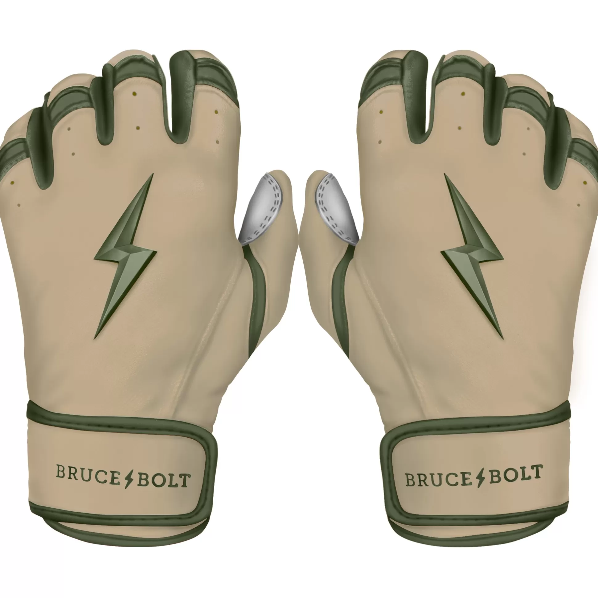 BRUCE BOLT Batting Gloves | Military Series Short Cuff Batting Gloves