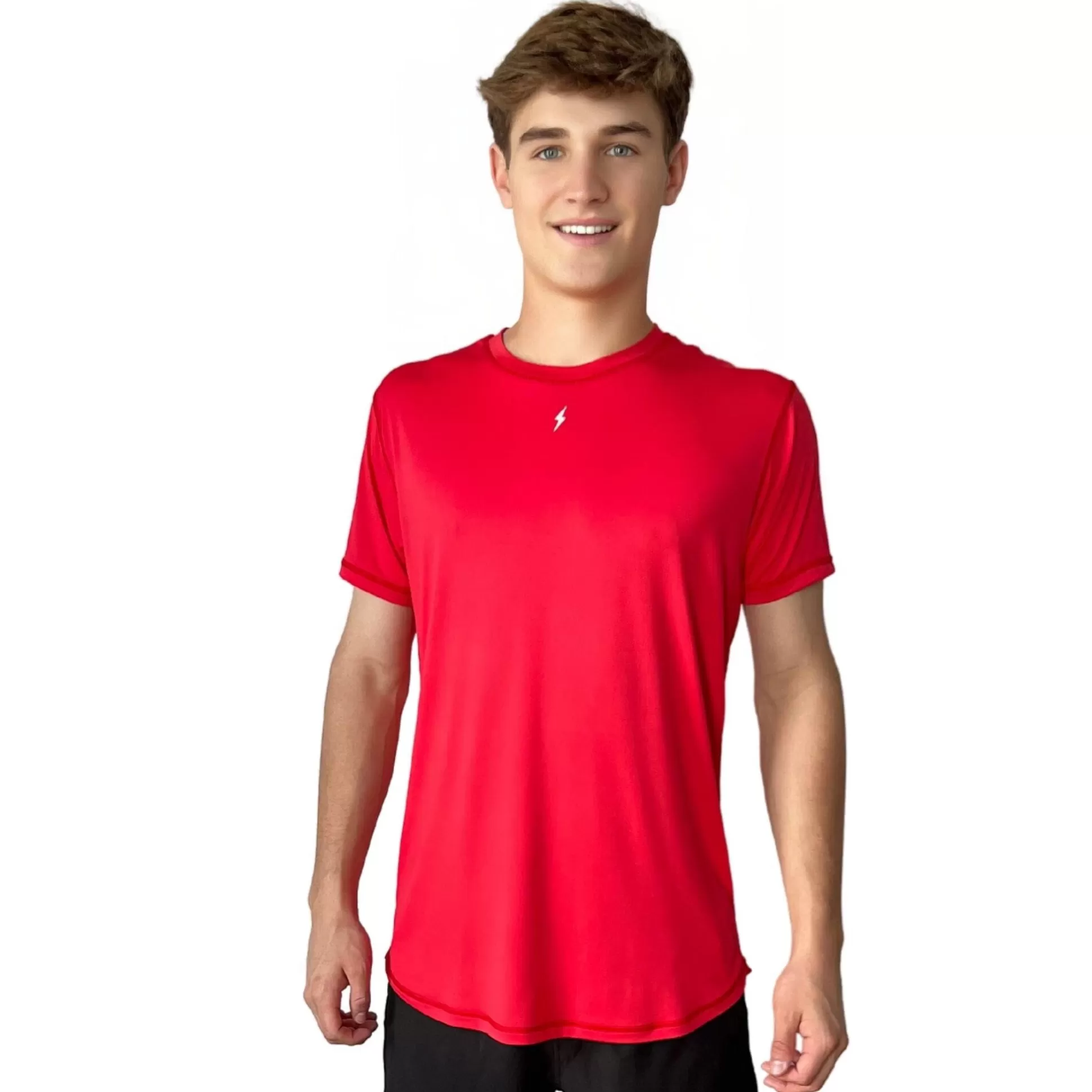 BRUCE BOLT Performance | Short Sleeve Performance T-Shirt With Reflective Bolt