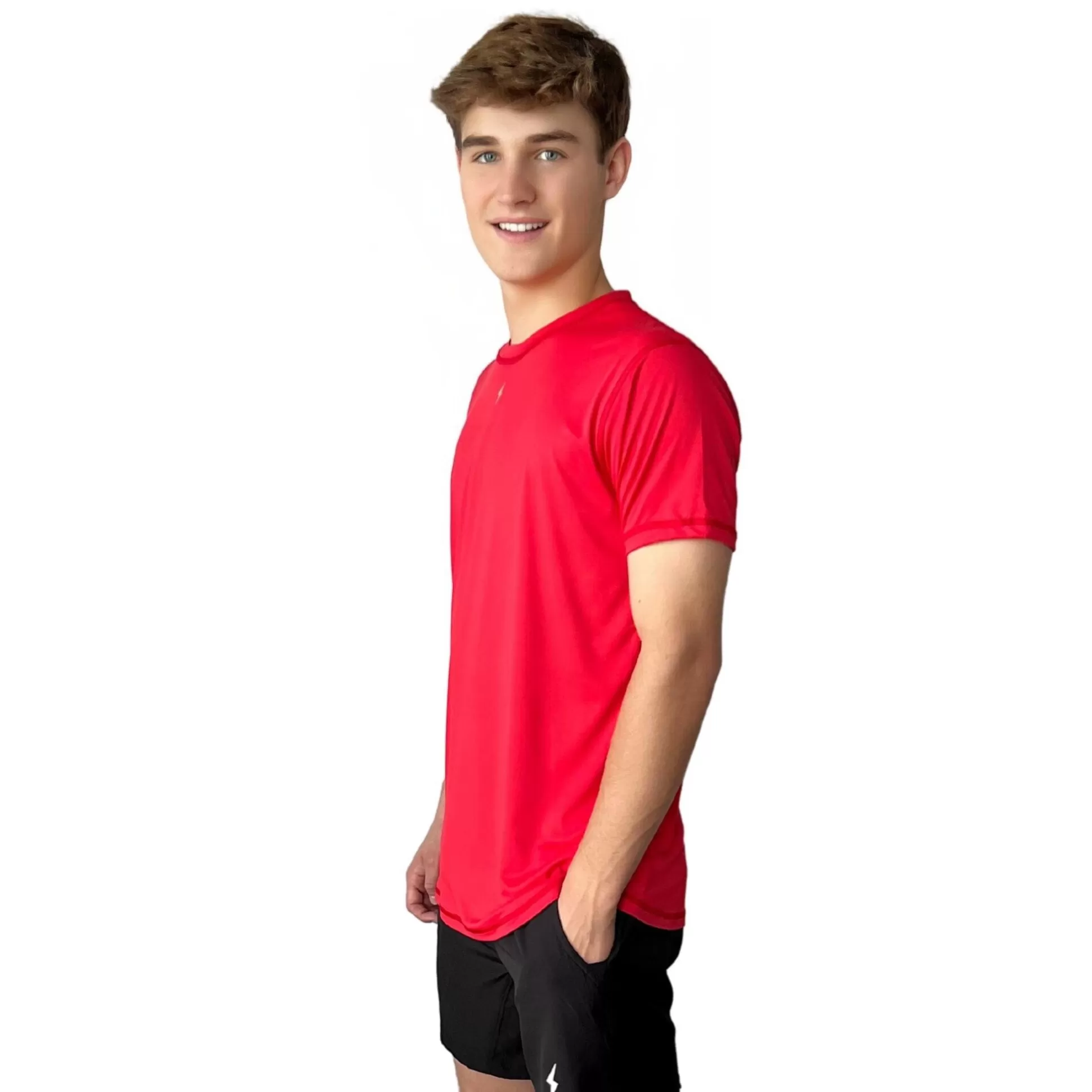 BRUCE BOLT Performance | Short Sleeve Performance T-Shirt With Reflective Bolt