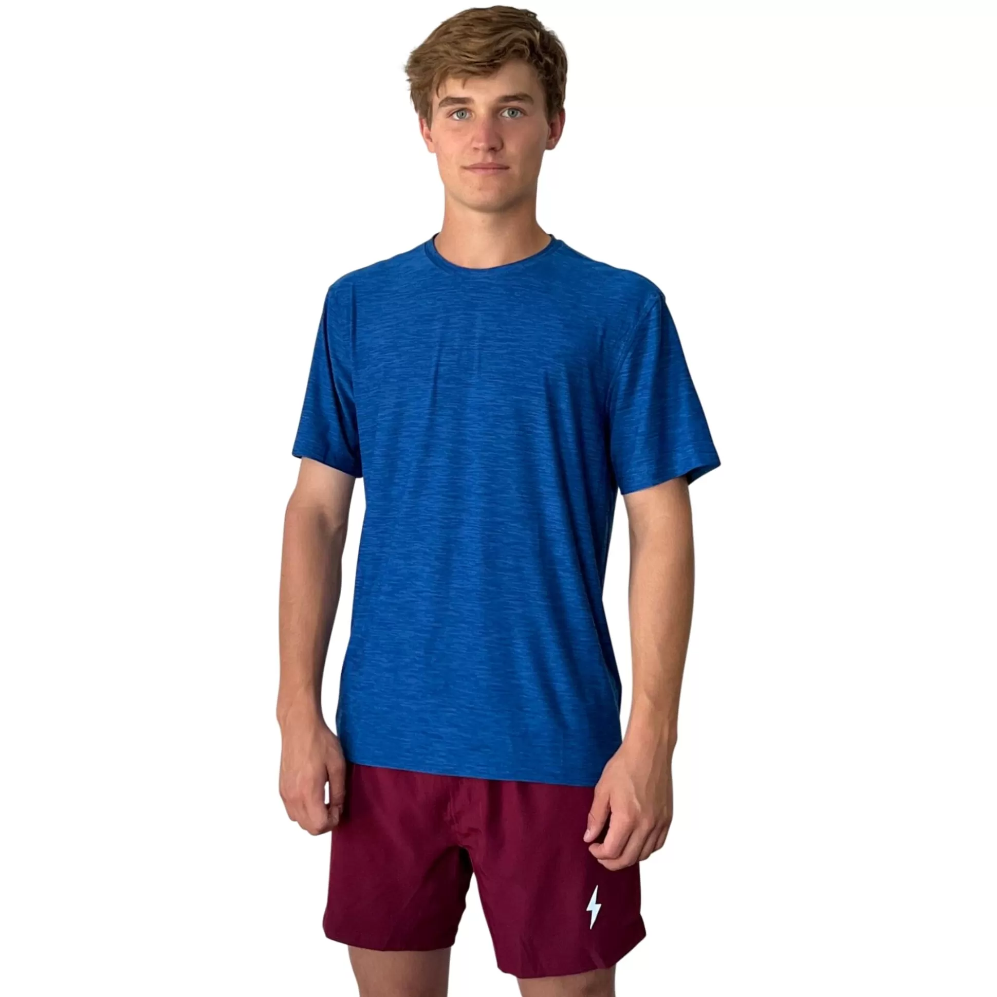 BRUCE BOLT Lifestyle | Short Sleeve Supersoft Blue Tshirt