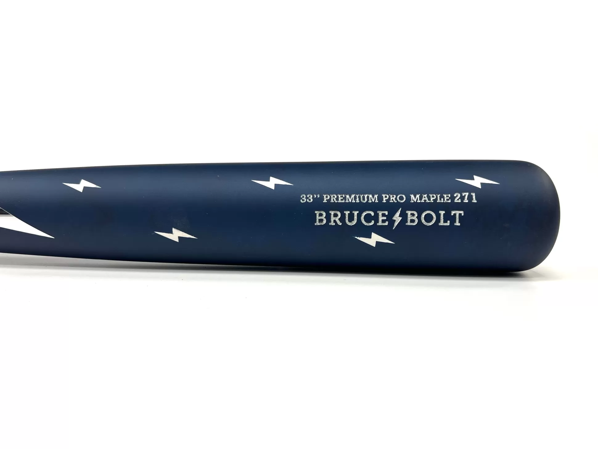 BRUCE BOLT Stock Wood Bats | Stock Premium Pro "Bolts & Stripes" Wood Bat