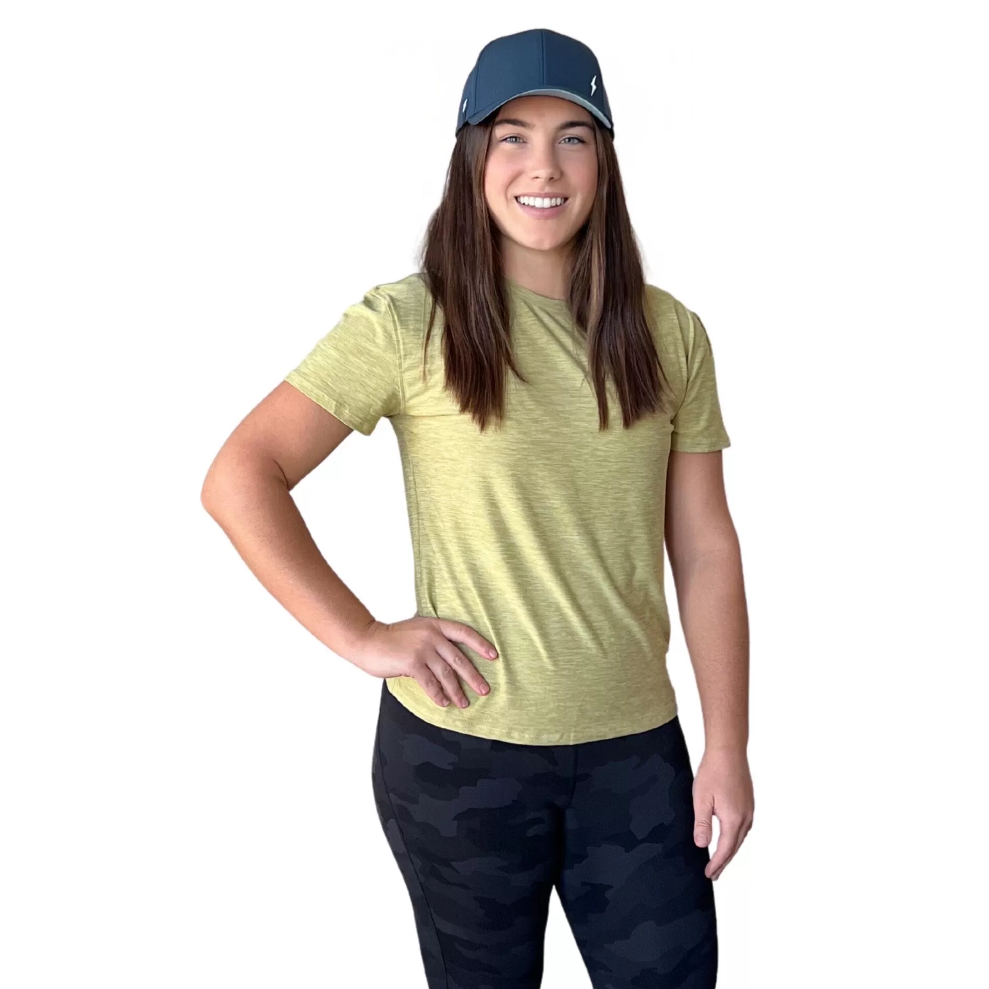 BRUCE BOLT Premium Tees | Women's Short Sleeve Supersoft Leek Green Tshirt