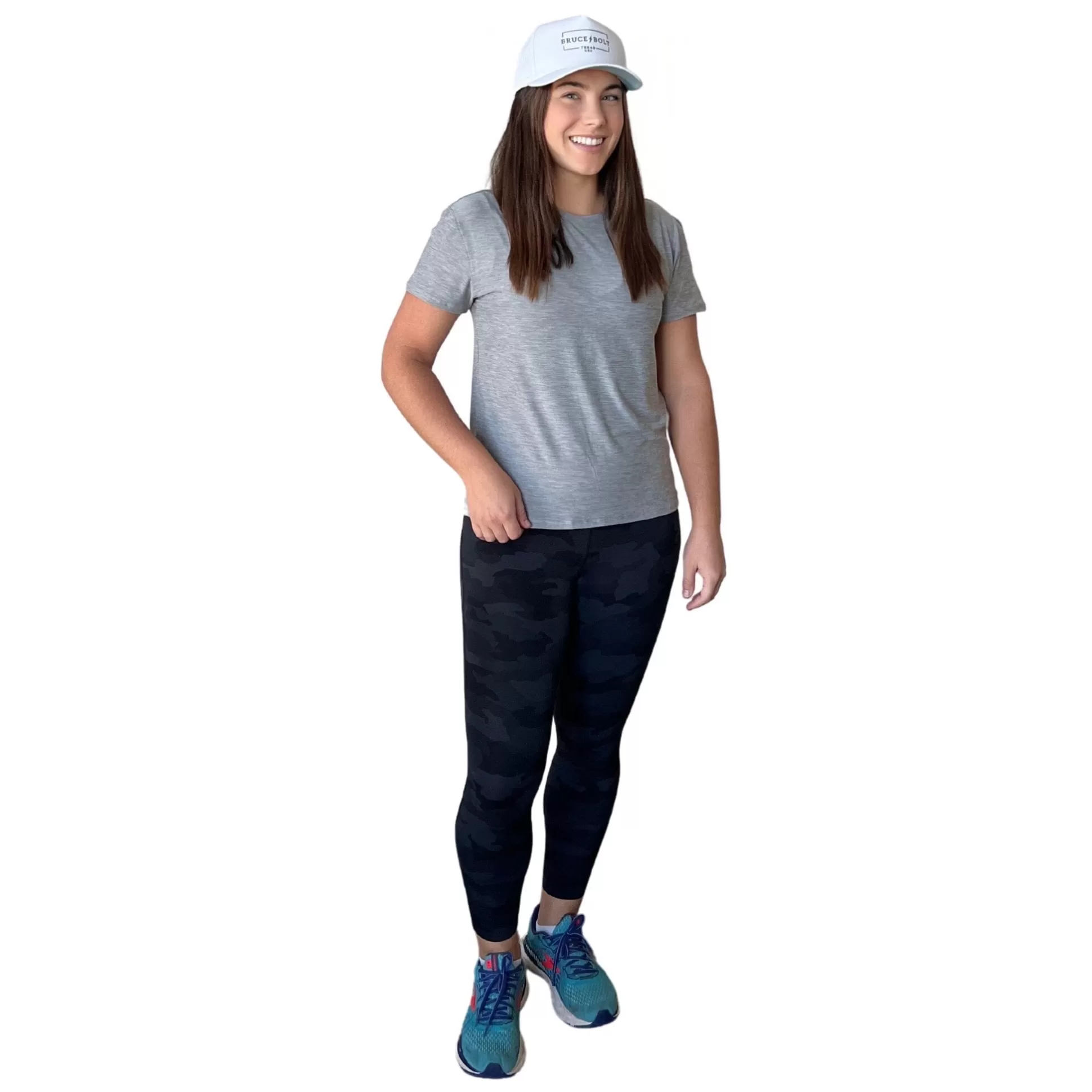 BRUCE BOLT Lifestyle | Women's Short Sleeve Supersoft Light Heathered Grey Tshirt