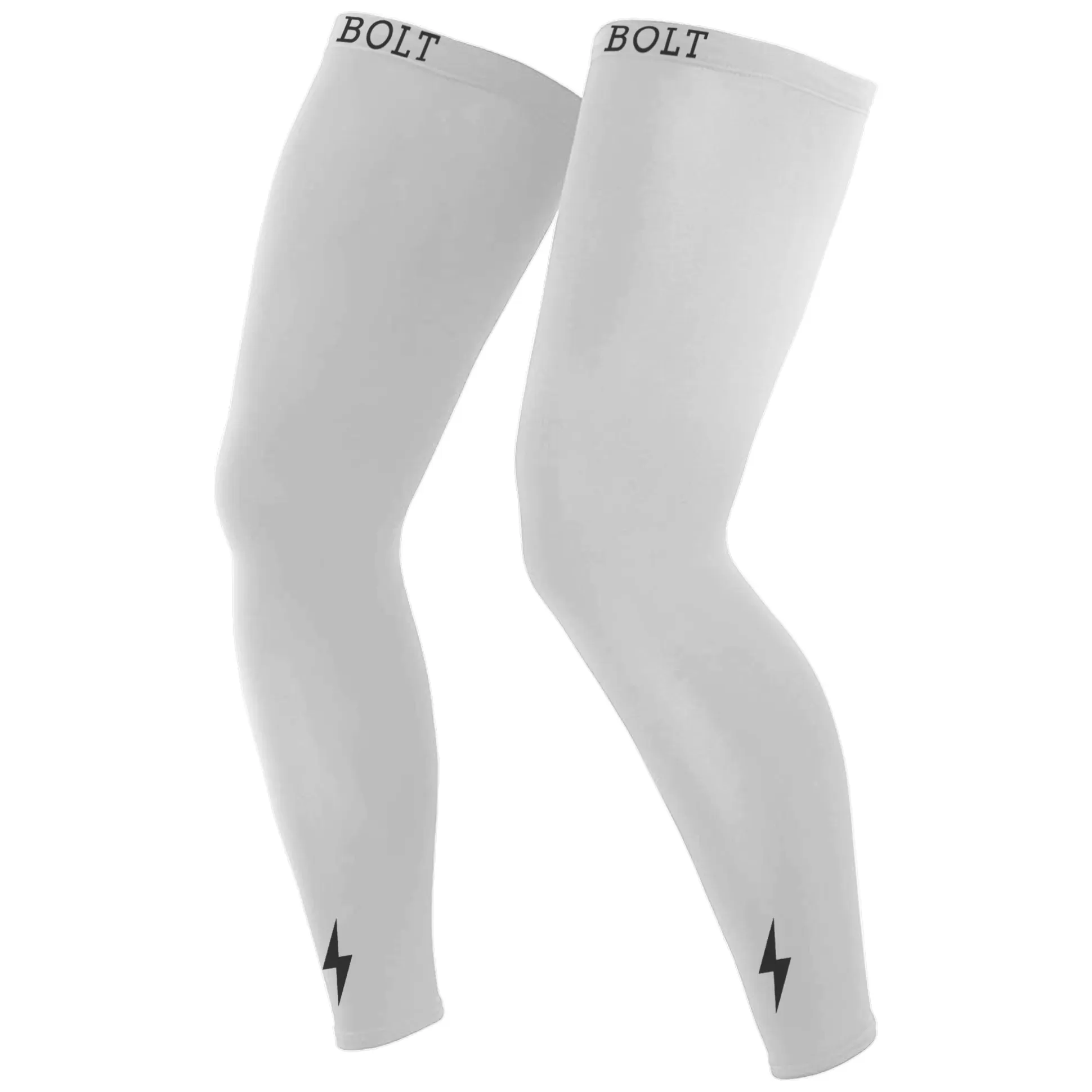 BRUCE BOLT Leg Sleeves | Xtra Long Compression Leg Sleeves (Pair)