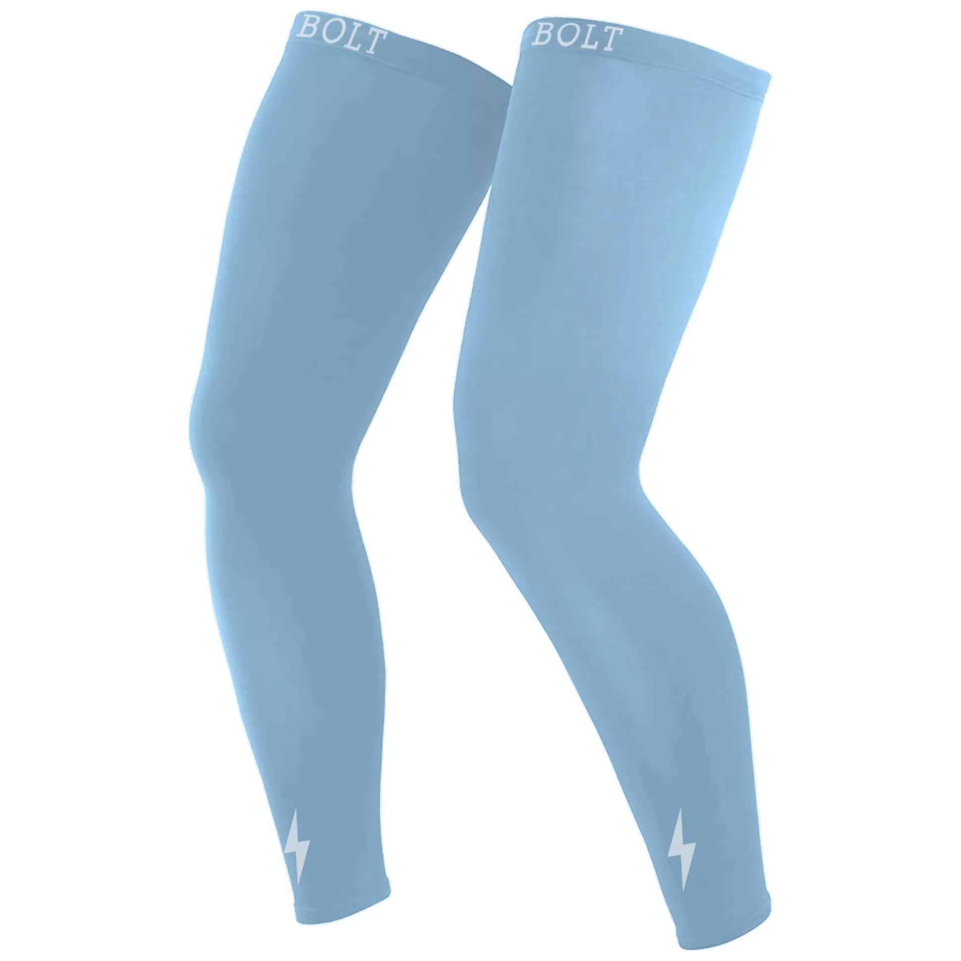 BRUCE BOLT Compression Sleeves | Xtra Long Compression Leg Sleeves (Pair)